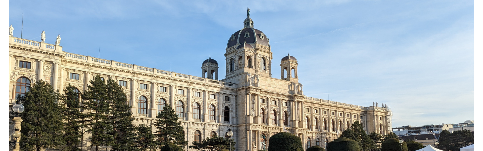 Old building with ornate architecture in the heart of Vienna.